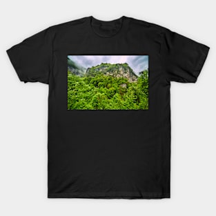 Mountain landscape in a rainy day T-Shirt